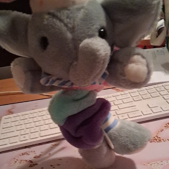 Colorful Elephant Plush Toy - Picture 10 of 11